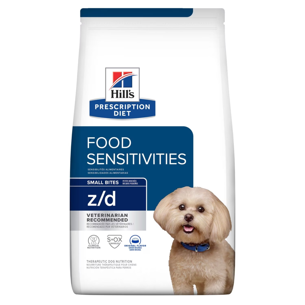Hills z/d Ultra Allergian - Small Bites / Food Sensitivities Prescription Diet Hills z/d Ultra Allergian - Small Bites / Food Sensitivities Prescription Diet